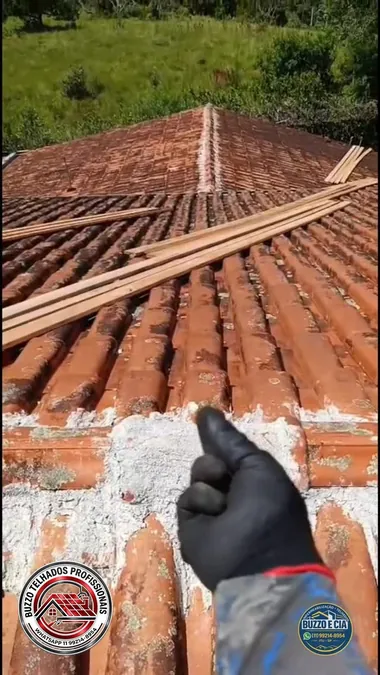 Serviço em telhado